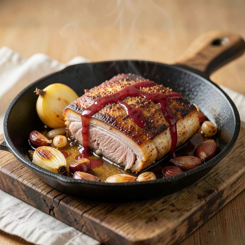 Fast Pork Shoulder Recipe: Apple Cider Crisp Bark with No-Fuss Braising