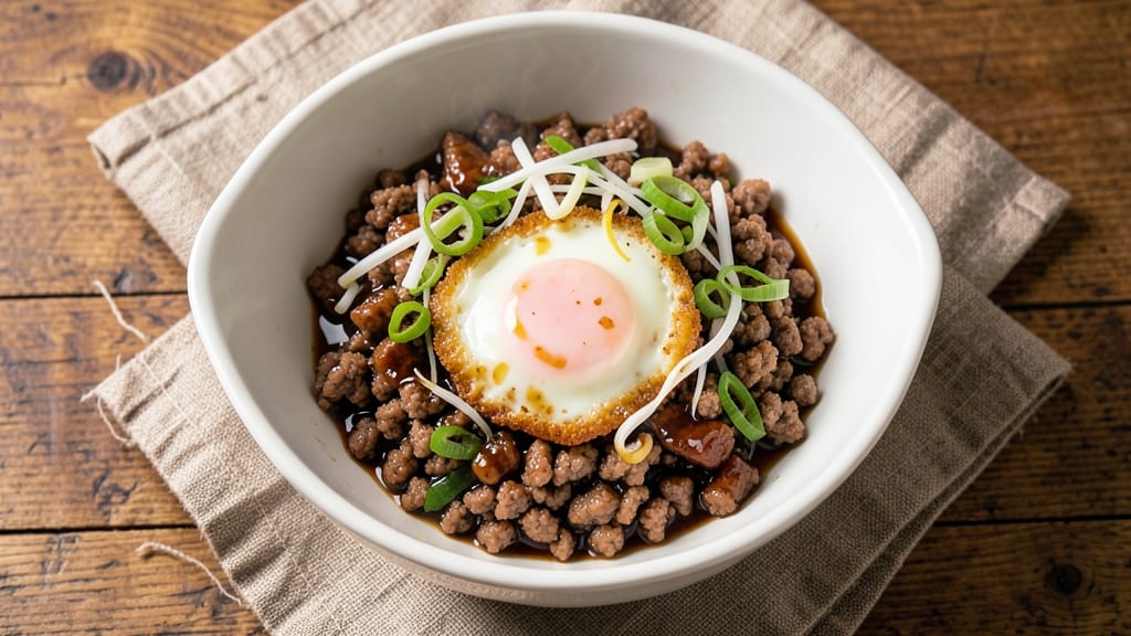 Minced Pork Steamed Egg Recipe: Silky Custard Wrapped in Savory Pork