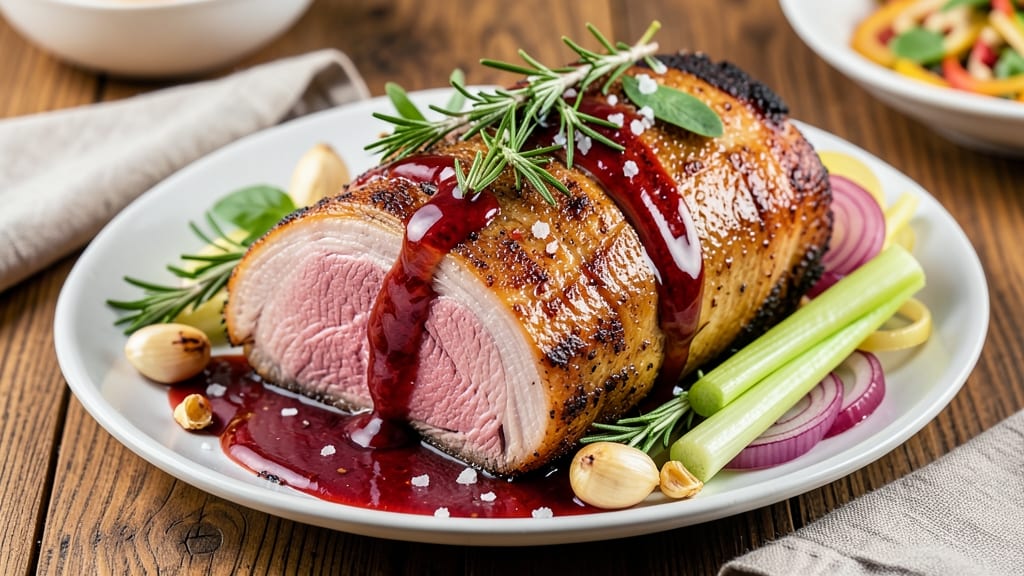 6-Hour Pork Roast Recipe: Slow-Cooked Shreds With Celery Crown Crunch