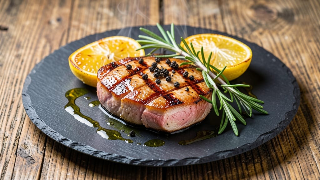 Delicious Grilled Pork Chop Recipe: Juicy Pink Centers With Clockwork Sear