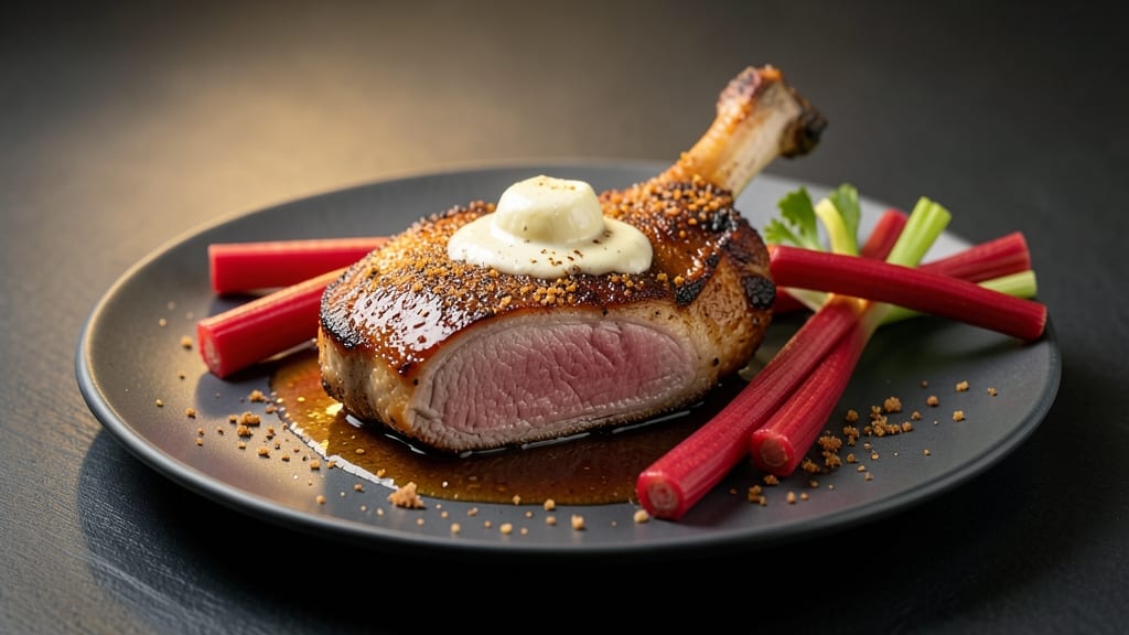 Mirage Pork Chops Recipe: Smoky Celery Crowns Over Herb Gravy Magic