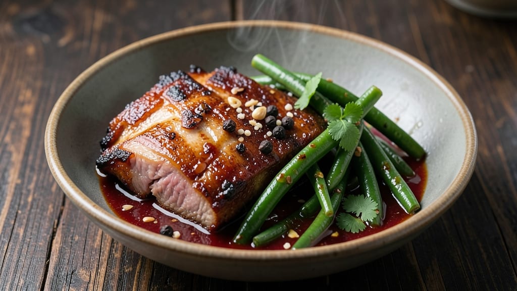 Adobo Sitaw With Pork Recipe: Crispy Celery Sticks in Tangy Vinegar Sauce