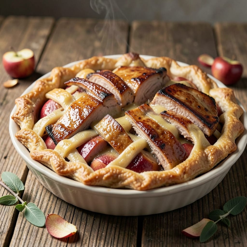 Farmhouse Pork and Apple Pie Recipe: Rustic Topping That Pairs Perfectly