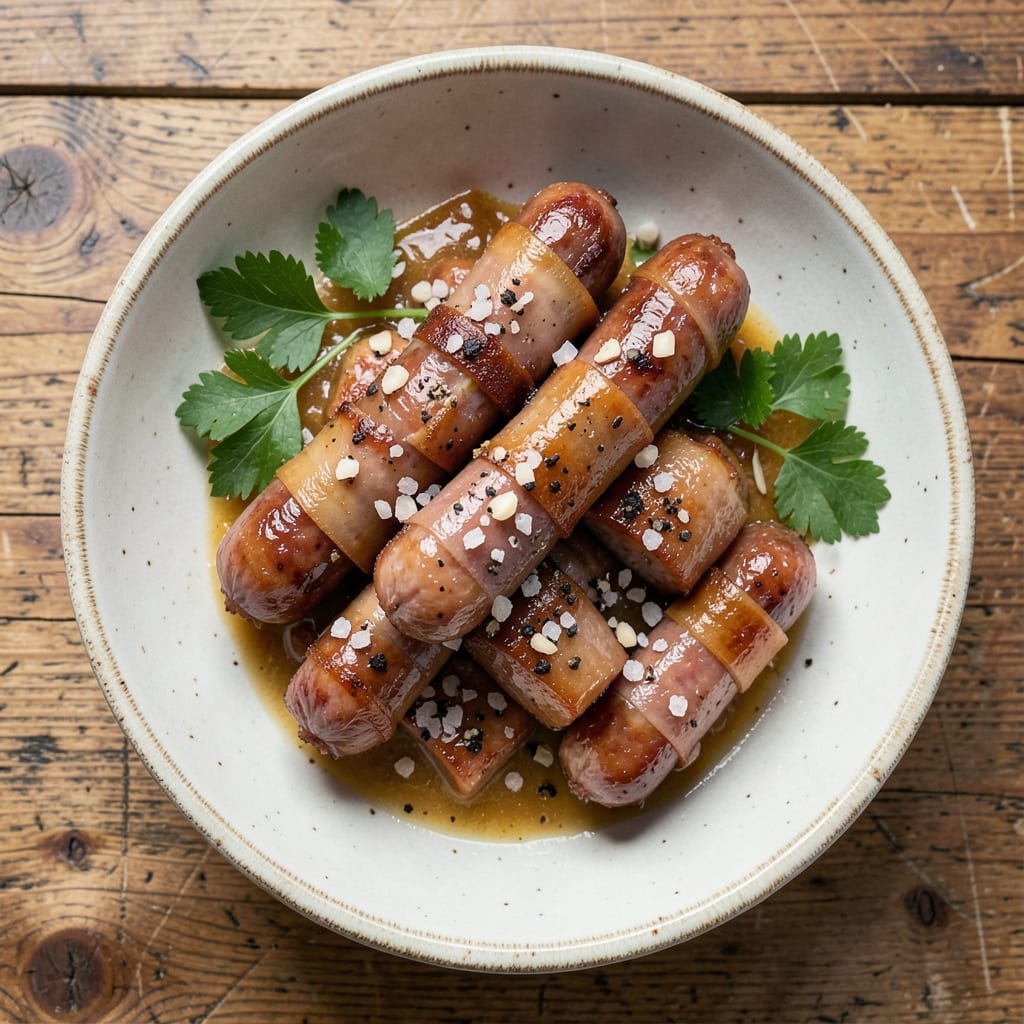 English Pork Sausage Recipe: Crispy Crust and Juicy Pink Magic