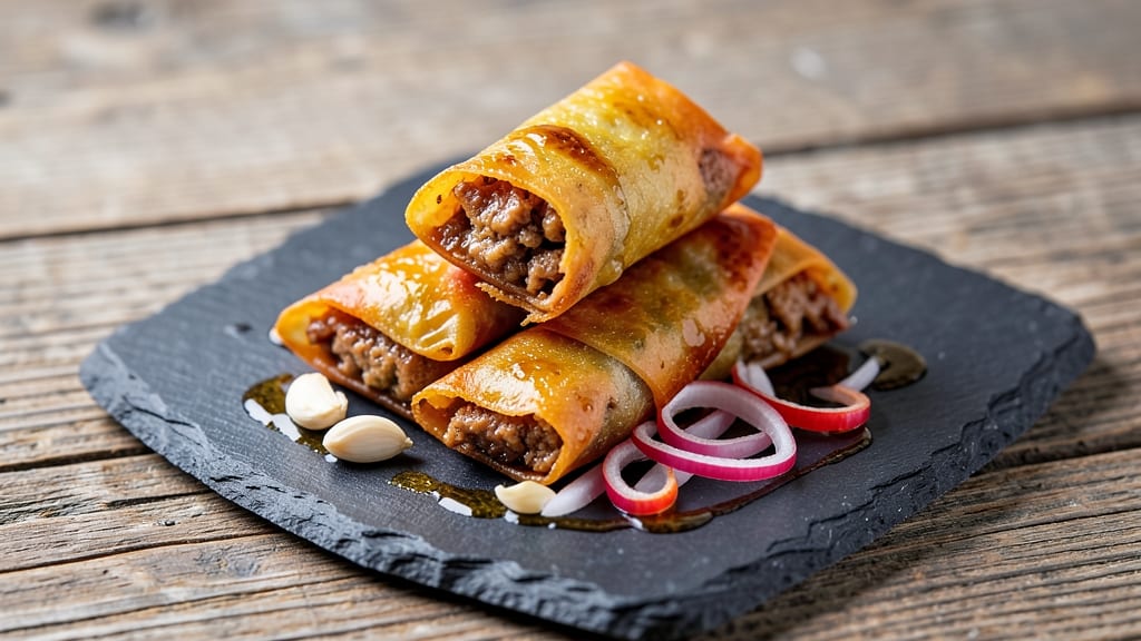Minced Pork Spring Rolls Recipe: Crispy Wraps Stuffed With Savory Pork