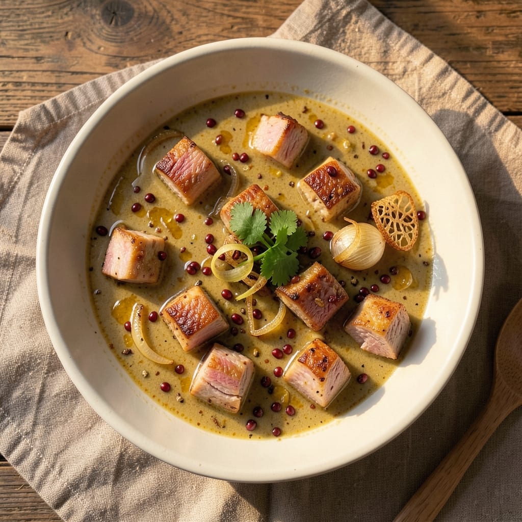 Filipino Pork Curry Recipe: Tangy Vinegar-Kissed Tenderness in One Pot