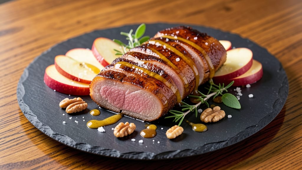 Apple Glazed Pork Tenderloin Recipe: Sweet-Tart Glaze That Caramelizes Edges