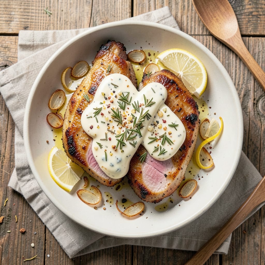 Fried Then Baked Pork Chops Recipe: Double-Crisp Technique for Juicy Pink Hearts