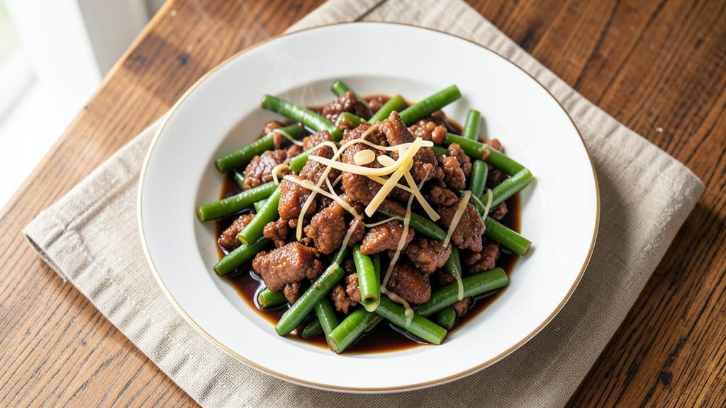 Minced Pork and Green Beans Chinese Recipe: Stir-Fried Savory Crunch With Garlic-Ginger Kick