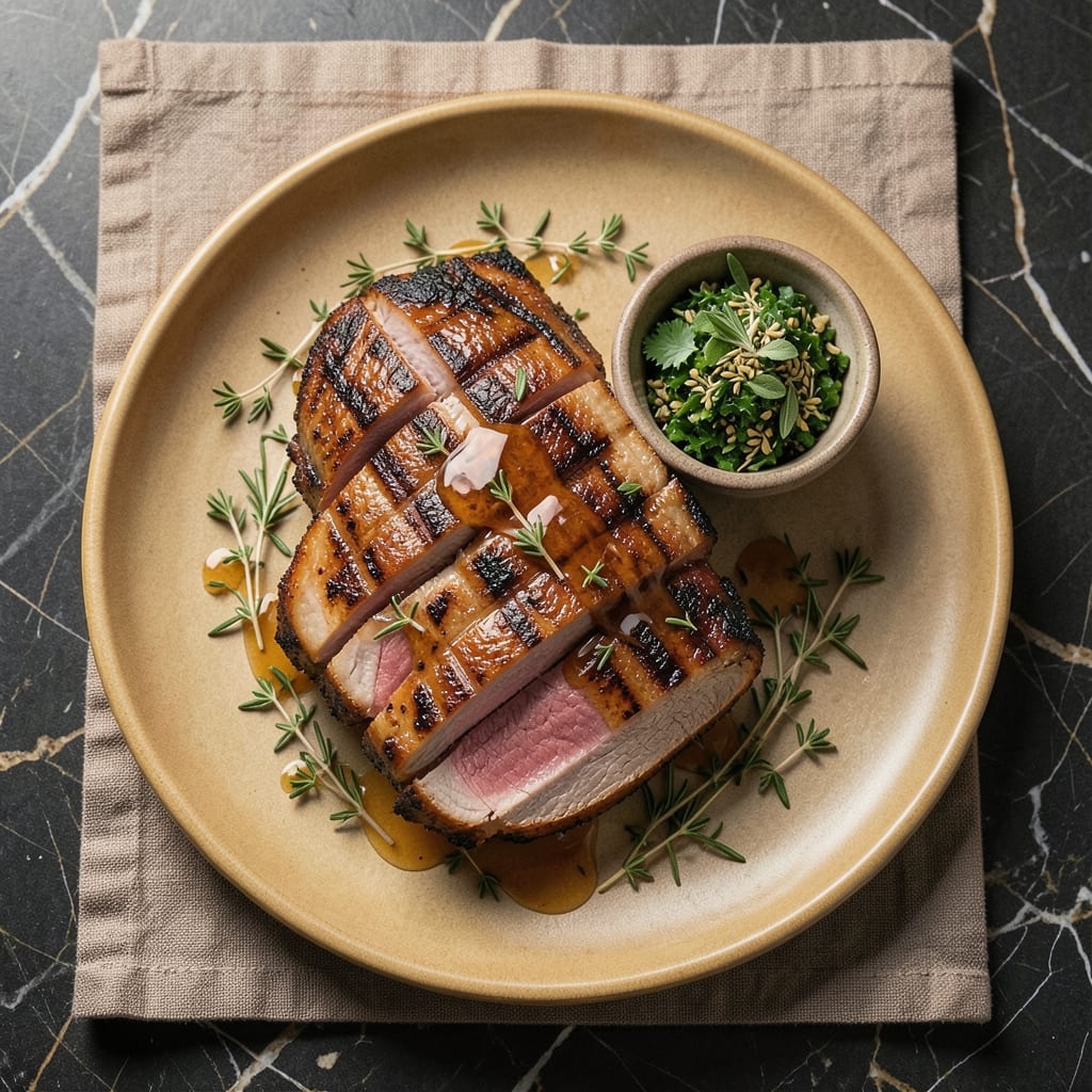 French Cut Pork Loin Recipe: Dijon-Herb Crust for Steakhouse-Style Elegance