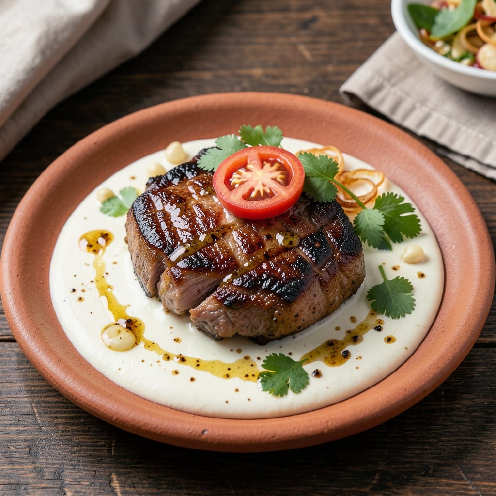 Filipino Creamy Pork Steak Recipe: Silky Soy-Vinegar Sauce with Caramelized Edges