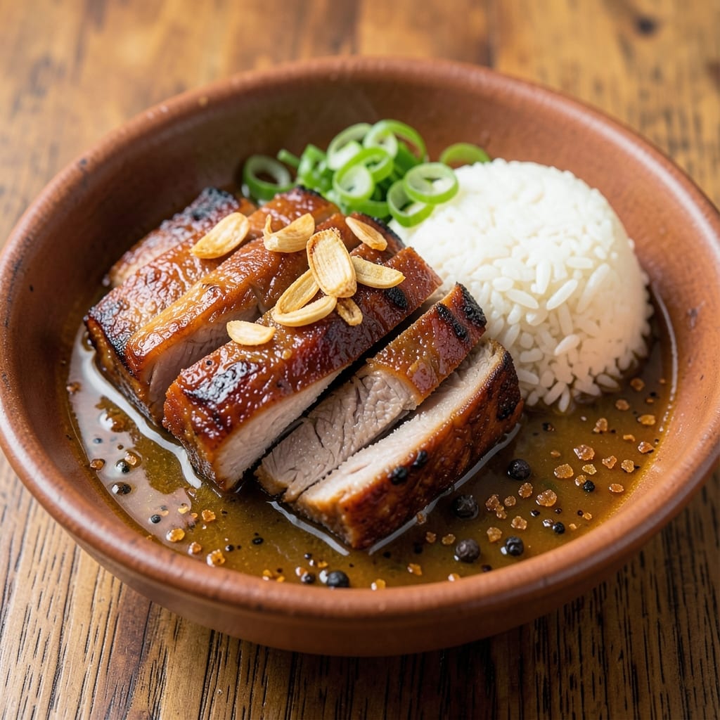 Filipino Dry Pork Adobo Recipe: Vinegar-Kissed Crunch with Savory Depth