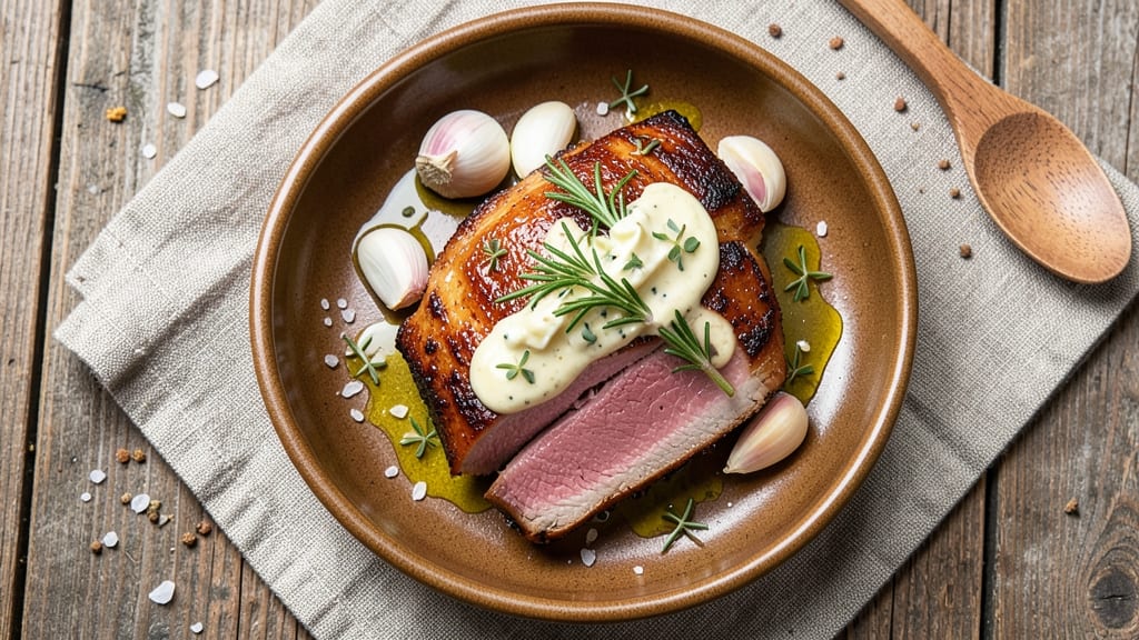1lb Pork Loin Recipe: Pan-Seared Pink Centers With Crispy Herb Crust