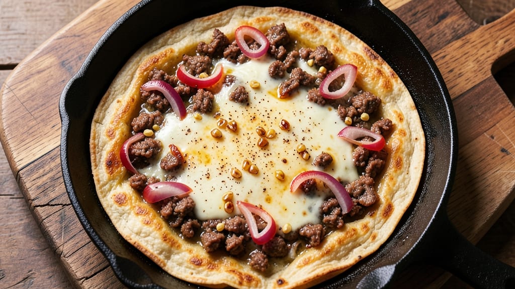 Minced Pork Quesadillas Recipe: Spiced Filling With Melty Cheese Layers
