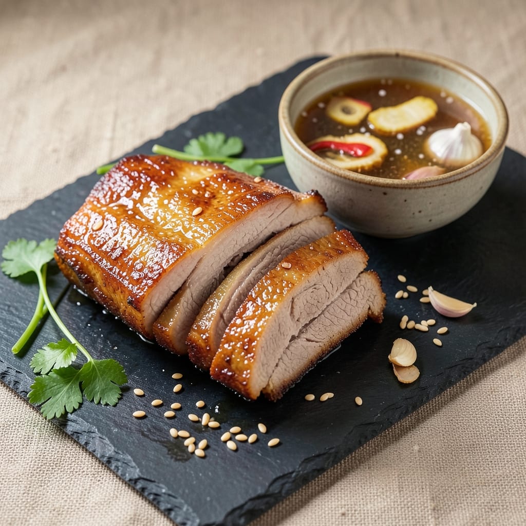 Fermented Pork Belly Recipe: Vinegar-Braised Crunch With Melty Pink Centers