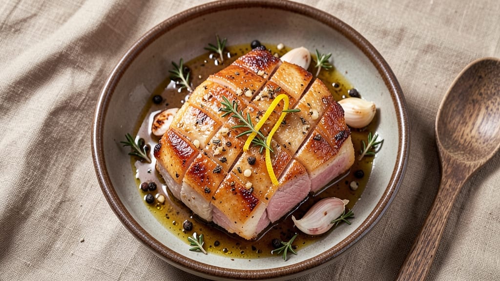 American Pork Belly Recipe: Crispy Bark Meets Juicy Pink Magic