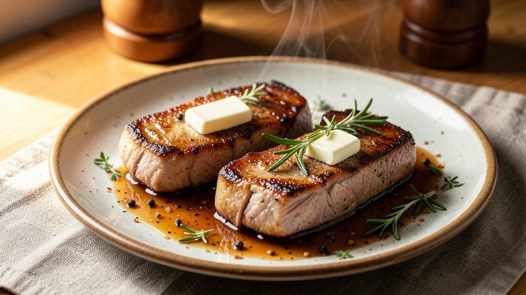 Apple Cider Brined Pork Chops Recipe: Sweet-Tangy Crisp With Juicy Pink Hearts
