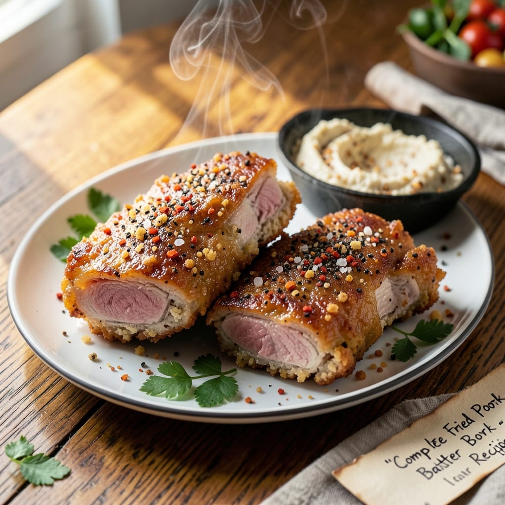 Fried Pork Batter Recipe: Crispy-Layered Crunch With Juicy Centers