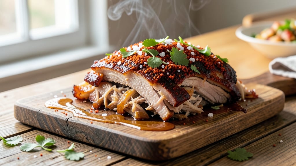 Aaron Franklin's Pulled Pork Recipe: Smoky Chipotle-Citrus Shreds With Crispy Celery Crowns