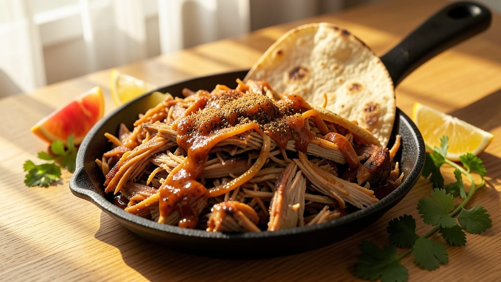 Mexican Shredded Pork Recipe Slow Cooker: Smoky Cumin-Chipotle Shreds Ready in 4 Hours