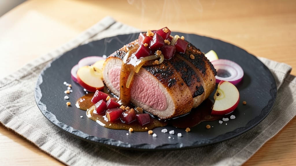 Apple Chutney Recipe for Pork Tenderloin: Sweet-Tangy Glaze That Caramelizes Crust