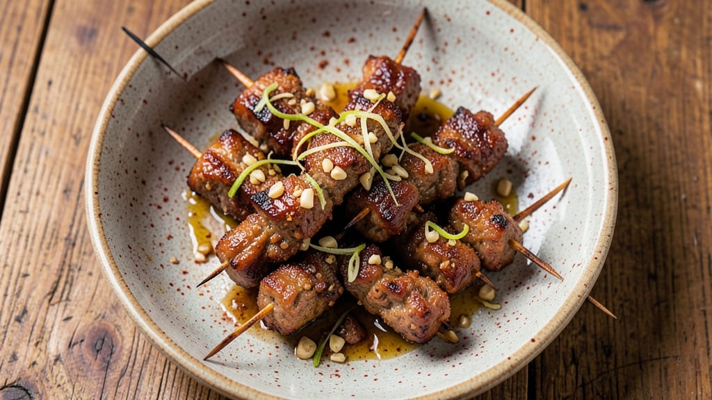Minced Pork Kebabs Recipe: Skewered Spice-Packed Bites in 25 Minutes
