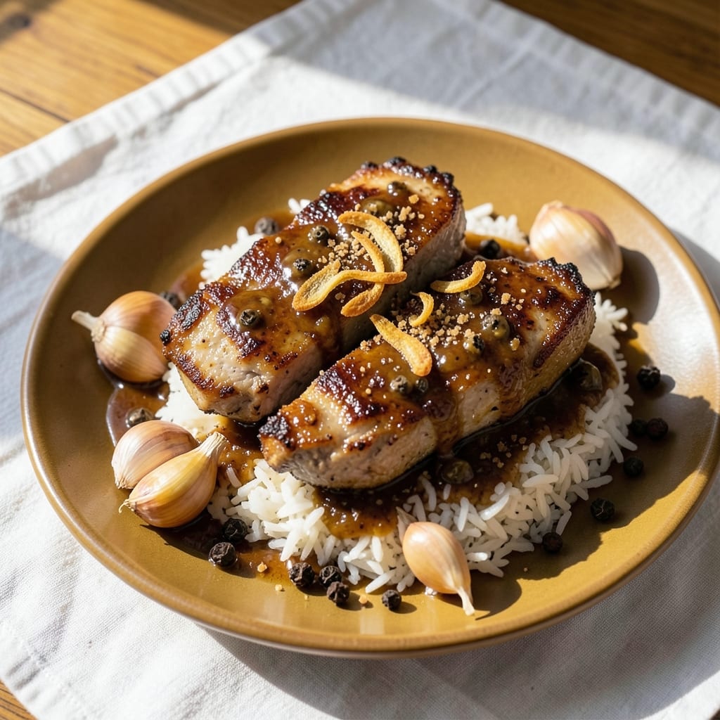 Filipino Pork Chop Adobo Recipe: Vinegar-Soy Simmered to Fall-Off-Bone Tenderness