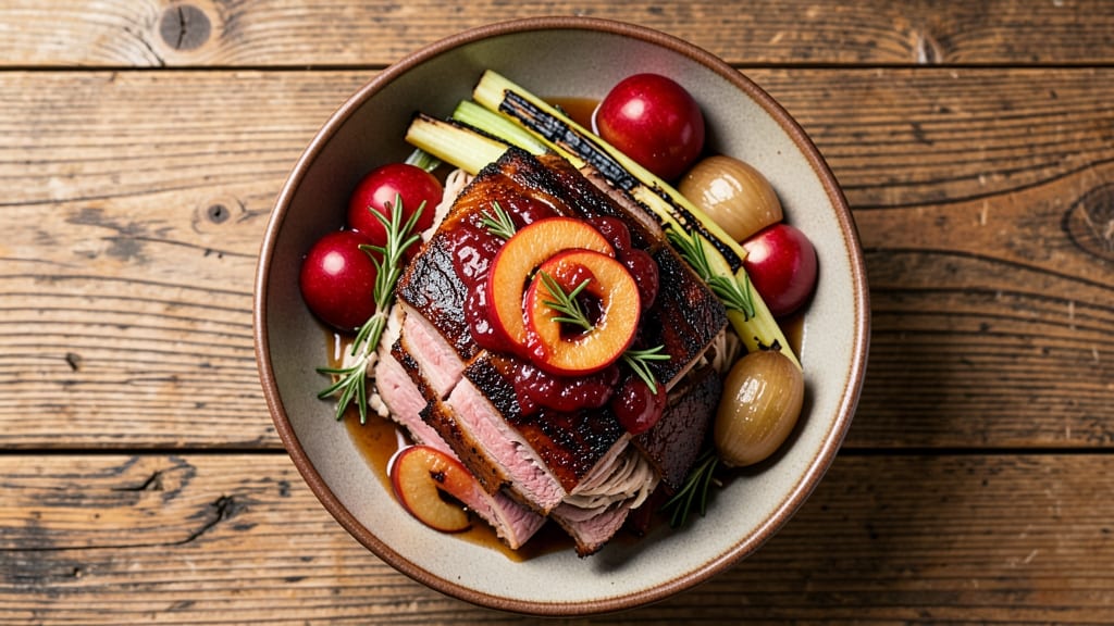 Apple Pulled Pork Recipe: Sweet-Tart Glaze Meets Crispy Celery Crowns