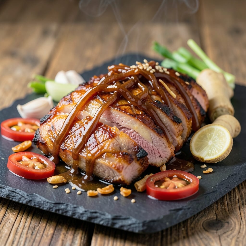 Filipino Pork Belly Barbecue Recipe: Charred Vinegar-Kissed Crisp With Juicy Pink Hearts