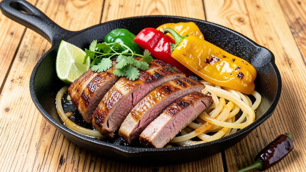 Mexican Pork Fajitas Recipe: Smoky Chipotle and Cilantro-Lime Sizzle