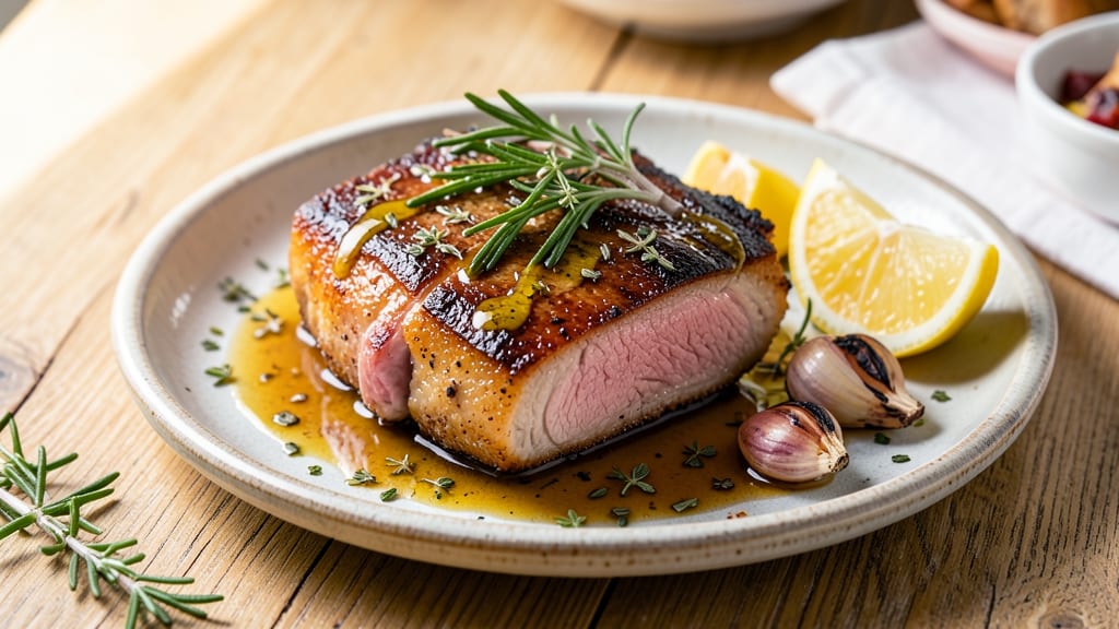 Mediterranean Diet Pork Chops Recipe: Herb-Infused Crispy Edges With Lemon-Garlic Zest