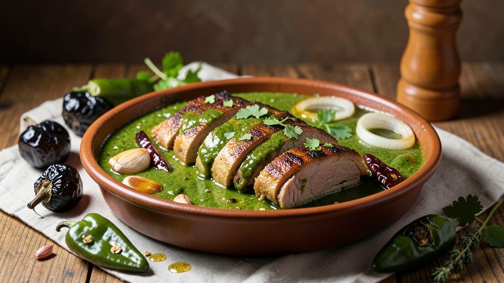 Mexican Pork Verde Recipe: Smoky Tomato-Chile Sauce With Tender Shreds