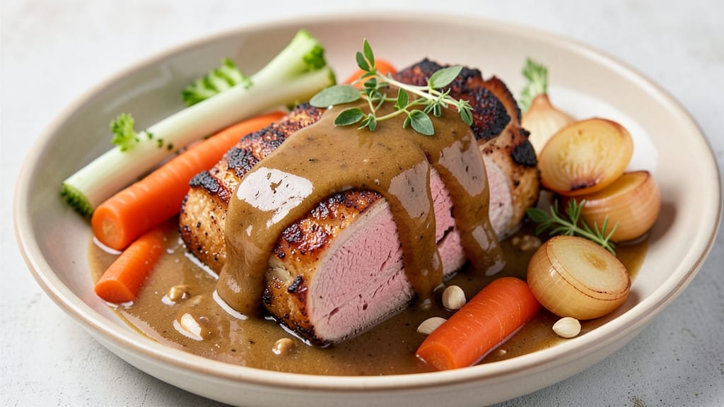 Crock Pot Pork Roast Gravy Recipe: Rich Onion Base That Thickens Naturally