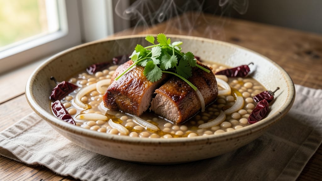 Mexican Pork Posole Recipe: Smoky Homestyle Stew With Crunchy Toppings