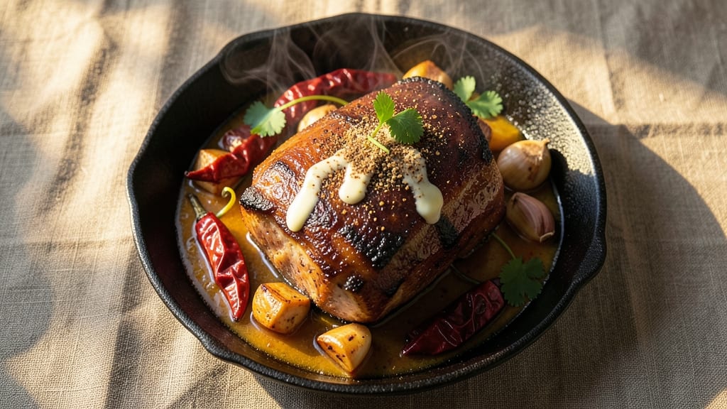 Mexican Pork Roast Recipe Oven: Smoky Chipotle-Cumin Crust With Juicy Pink Hearts