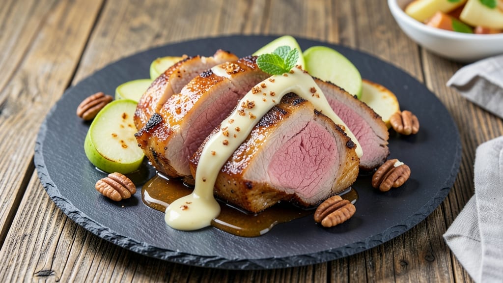 Apple Glazed Pork Loin Recipe: Honey-Caramelized Crust and Juicy Core