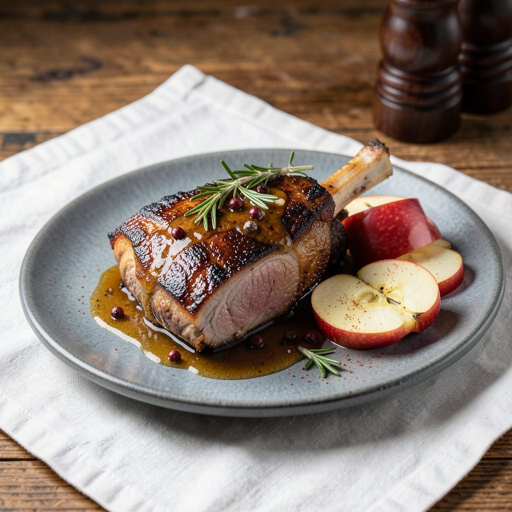 Feast of the Hunters Moon Pork Chops Recipe: Apple Cider-Braised Crisp Bark Magic