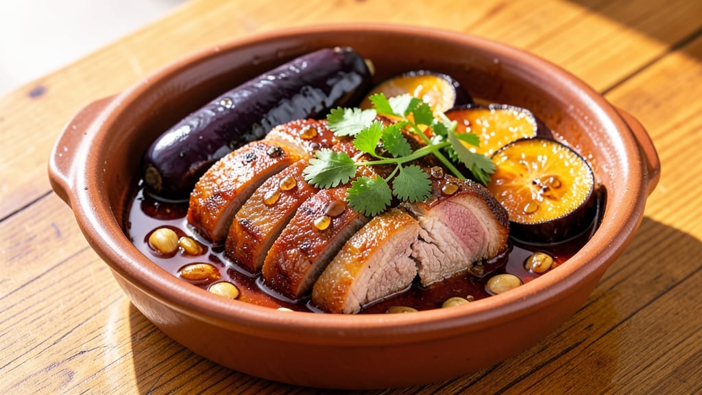 Adobong Talong With Pork Recipe: Smoky Soy-Glazed Eggplant and Pork Bites