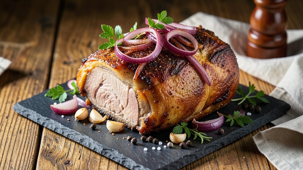 8-Lb Bone-In Pork Shoulder Roast Recipe: Oven-Braised to Juicy Shreds Without Drying Out