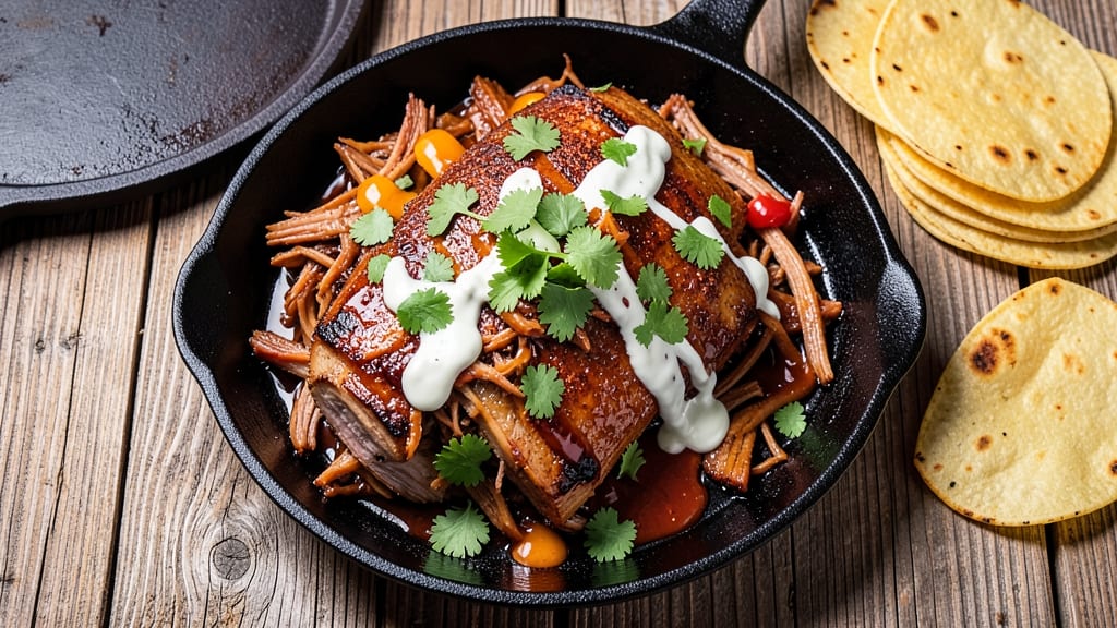 Mexican Style Pulled Pork Tacos Recipe: Smoky Chipotle Shreds with Crispy Tortilla Crunch