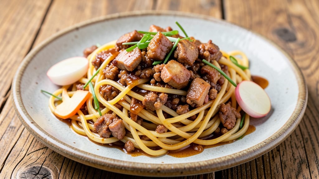 Mince Pork Noodles Recipe: Wok-Fried Richness with Silky Noodles