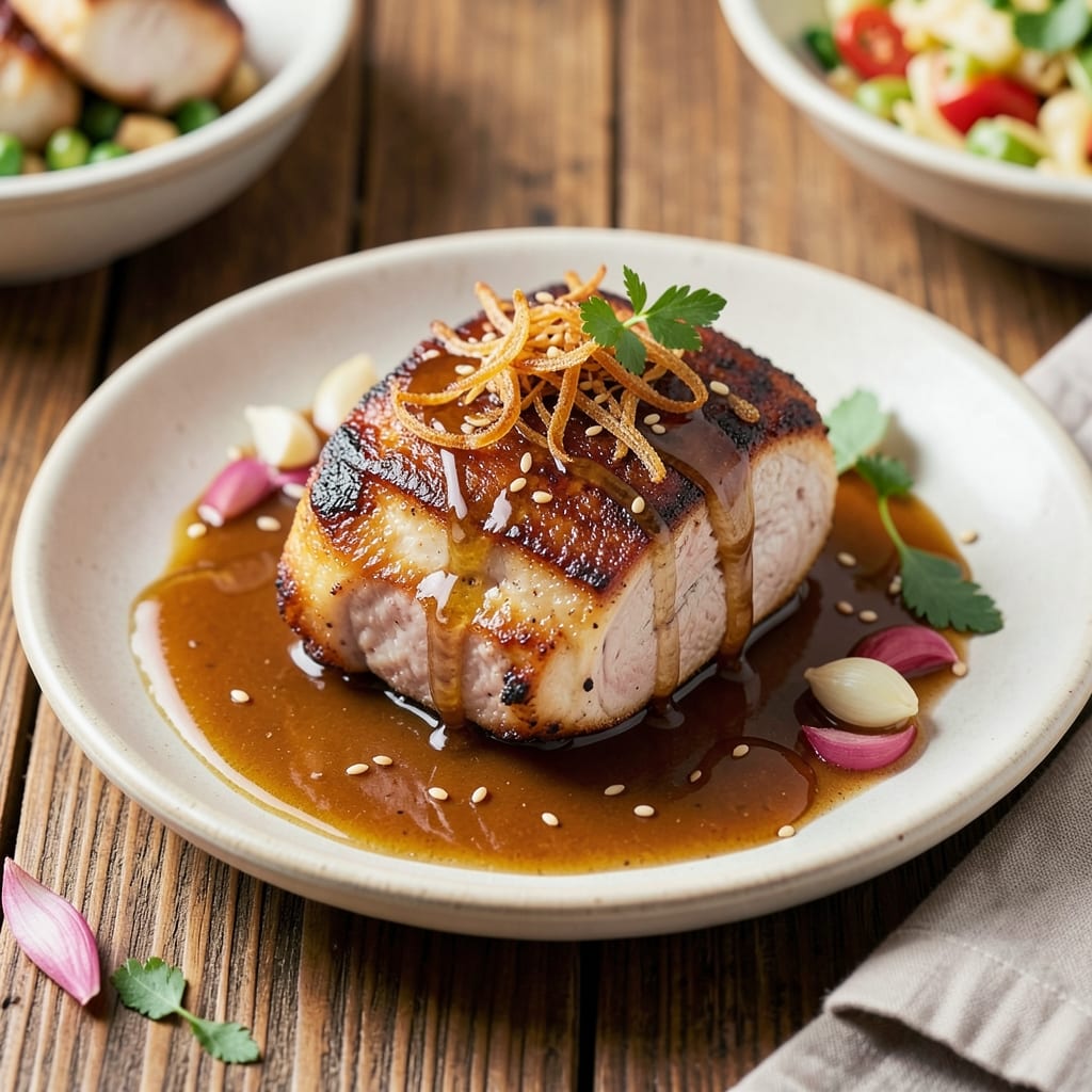 Fried Pork Chop Sauce Recipe: Wine-Infused Umami Gloss for Crispy Bites